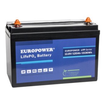 AKKU 12.8V/120AH/LIFEPO4-EP EUROPOWER