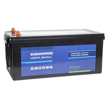 AKKU 12.8V/200AH/LIFEPO4-EP EUROPOWER
