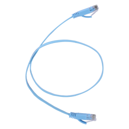 MARCA BLANCA UTP6-05B-FLAT Cat6 plakans kabelis 5m