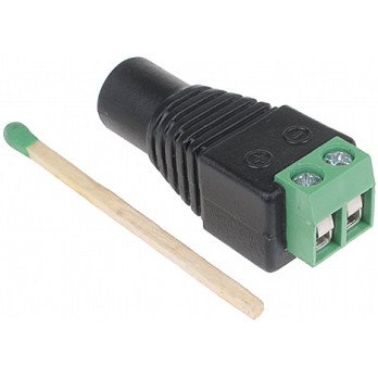 Alalisvoolu pistikupesa VidiLine'i kuubil