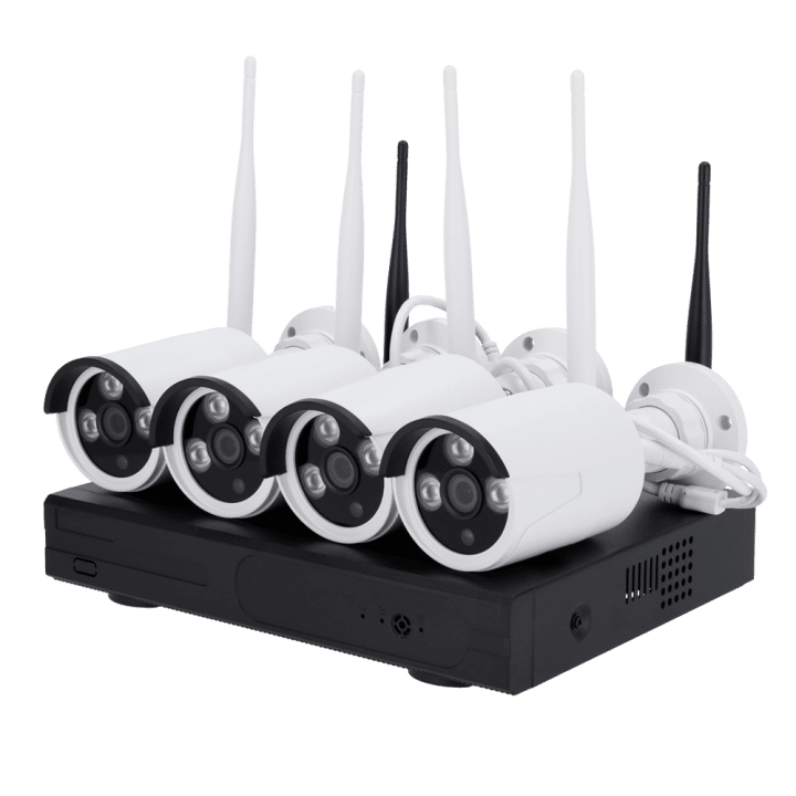 NIVIAN RETAIL NV-KIT830W-4CAM 2MP PoE комплект IP-камер 1080p