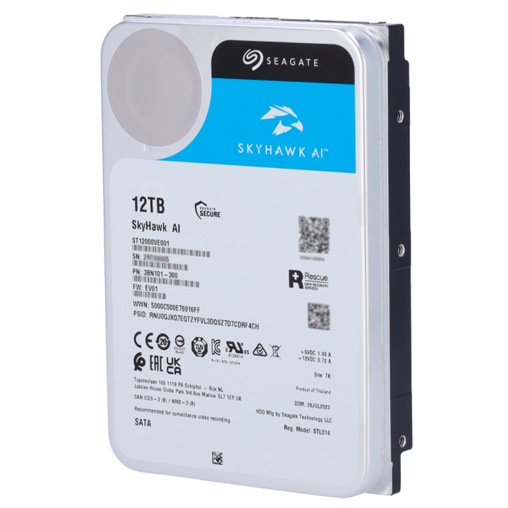 SEAGATE HD12TB-S-AI 12TB Surveillance Hard Drive
