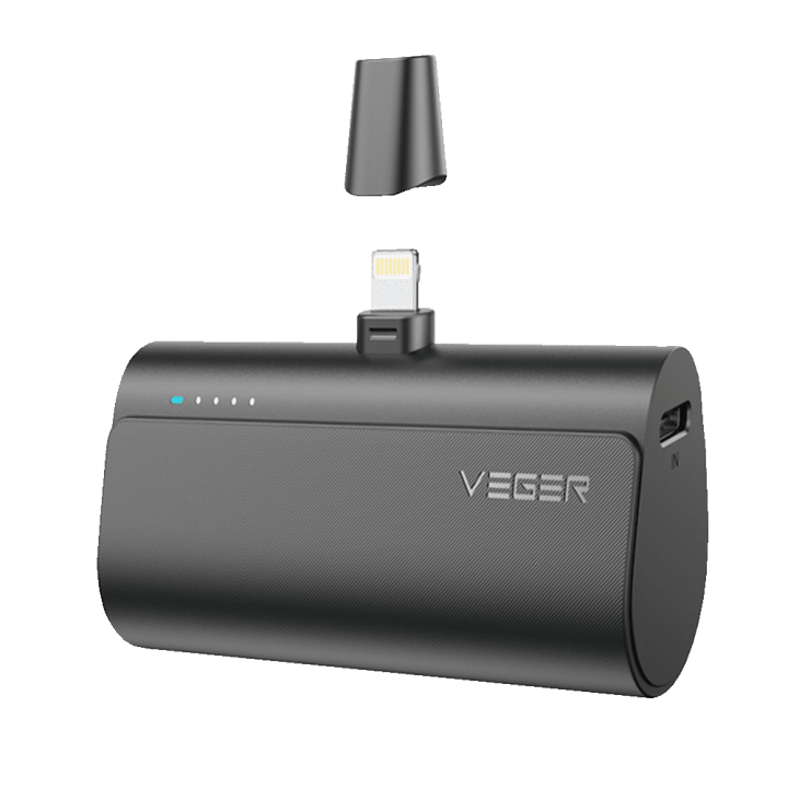 VEGER VG-W0556P Power Bank 5000 mAh Black