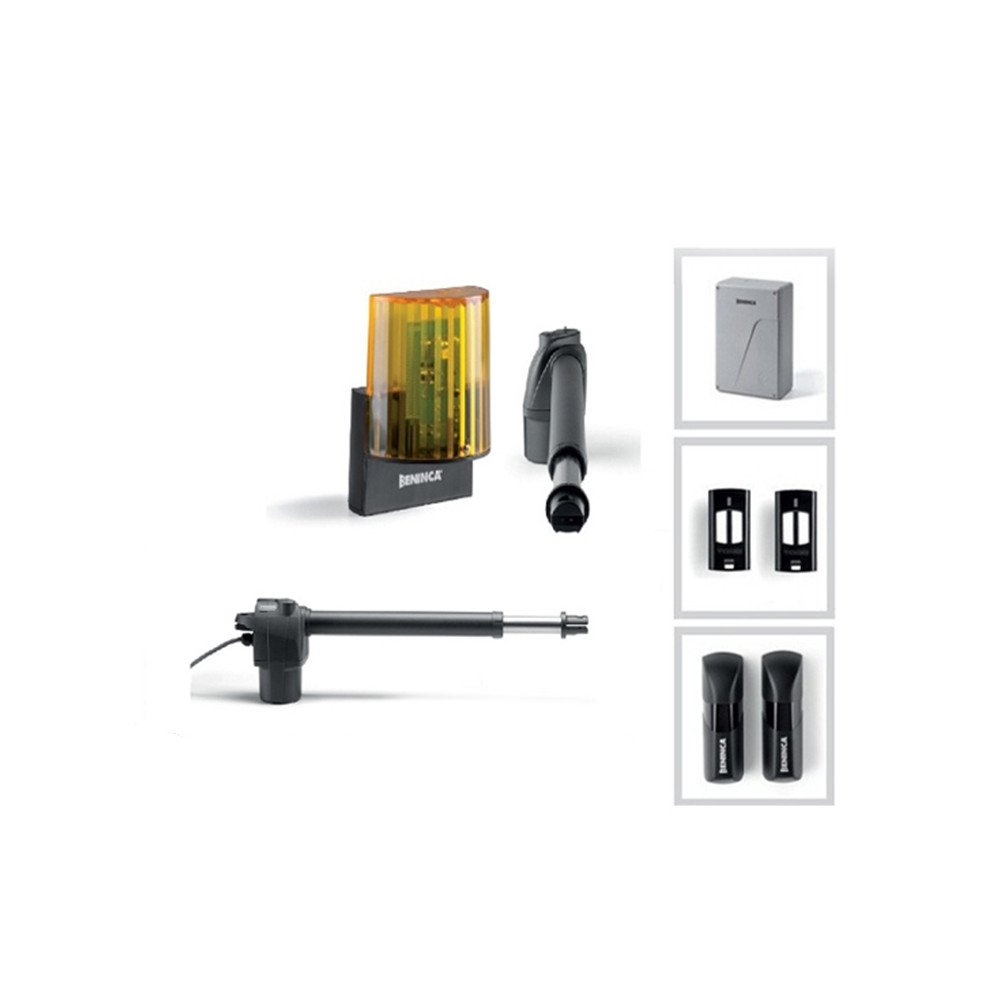 BILL Beninca 30 swing gate operator, lamp, 2-remote controls