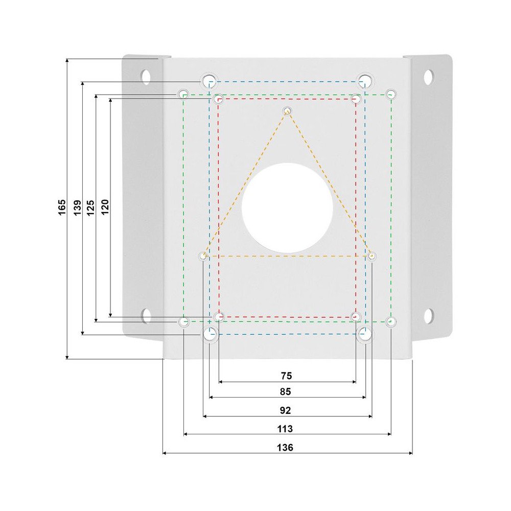Kulmateline Tiandy TC-H-A35_V5.0 PTZ-kameroihin