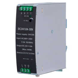 MARCA BLANCA DC24V10A-DIN 24V 10A DIN-рейка PSU