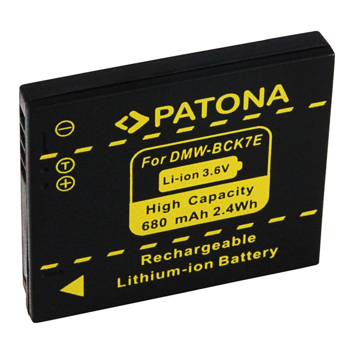 Akumulators Patona Panasonic DMW-BCK7E 680mAh Li-Ion