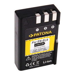 Patona EN-EL9 varuakumulaator 1000mAh Li-Ion Nikon DSLR-kaameratele