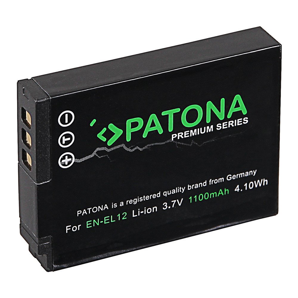 Akumuliatorius Nikon EN-EL12 1000mAh Li-Ion Premium