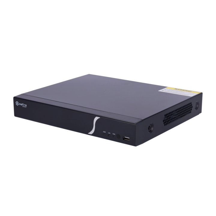 SAFIRE SMART SF-NVR3108-8P-B1 8CH PoE NVR 8MP