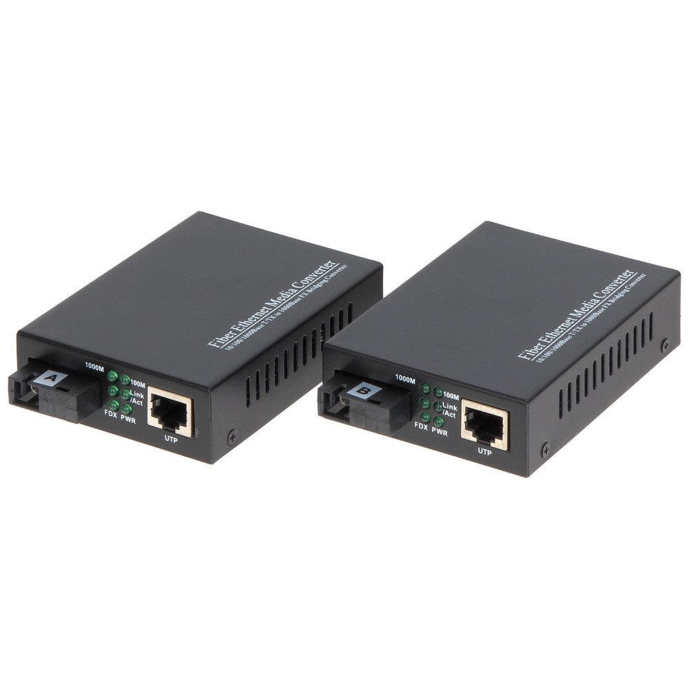 SINGLE-MODE MEDIA CONVERTER OMG1-SM TXRX SET