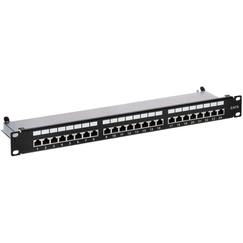 PATCH PANEL RJ-45 PP-24/RJ6-C/FTP