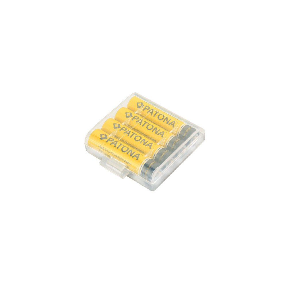 uzladejamas baterijas AAA 900mAh PATONA 4gab