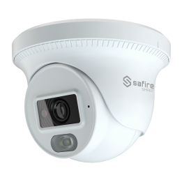 SAFIRE SMART SF-IPT010CA-4B1 4MP Turret IP Camera with Wi-Fi, PoE, IP67, White LED