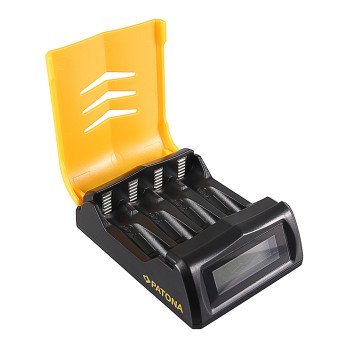 Charger HighSpeed s LCD AA/AAA Patona