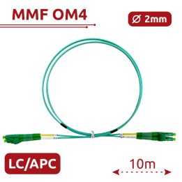 SAFIRE SF-LC-APC-LC-APC-OM4-DX-10M-A 10м OM4 LC оптоволокно