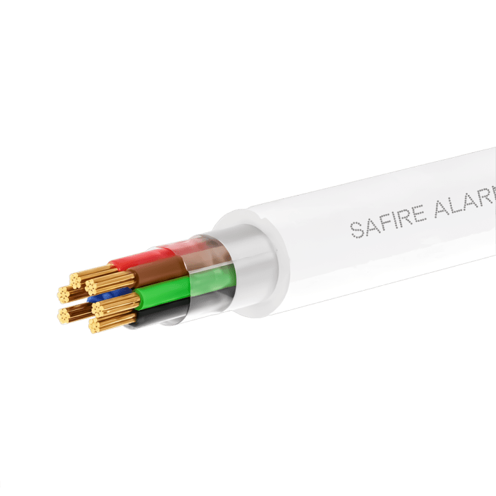 SAFIRE CA6-305-PVC-ECA-WHITE 6мм² ПВХ силовой кабель 305м