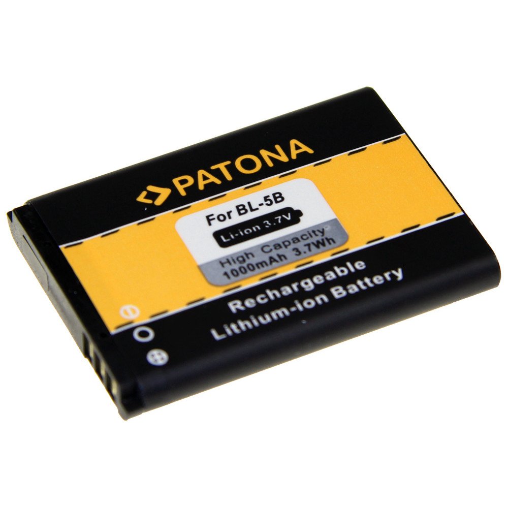 Aku Nokia BL-5B 1000mAh 3,7V Li-Ion