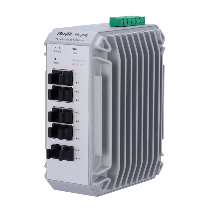REYEE RG-NIS3100-8GT2SFP-HP Managed Gigabit PoE Switch