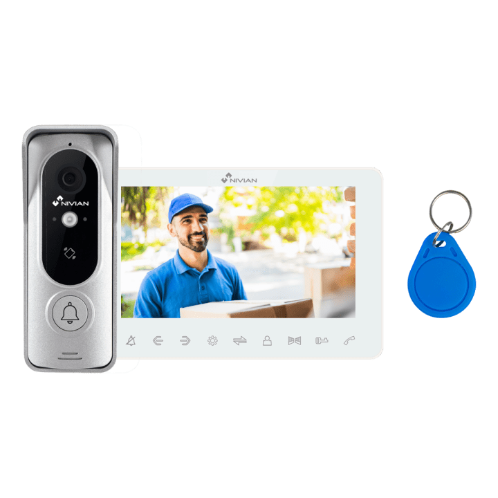 NIVIAN RETAIL NV-VIDEOINTERCOM-2BASIC-RFID видеодомофон RFID