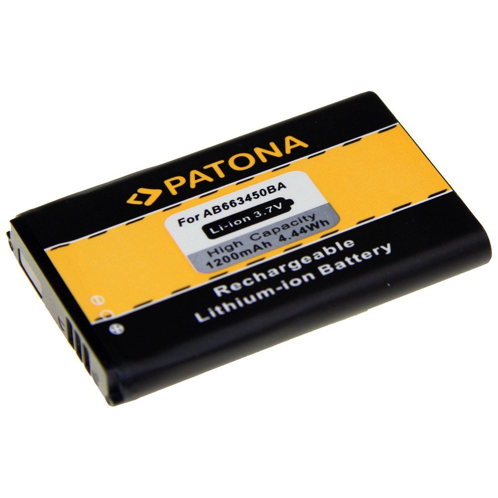 Aku Samsung AB663450BA 1200mAh 3,7V Li-Ion