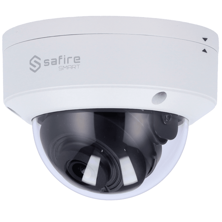 SAFIRE SMART SF-IPD040-4B1 4MP kupolinė IP kamera su PoE ir Wi-Fi, IP67, 30 m IR, 2,8 mm objektyvas
