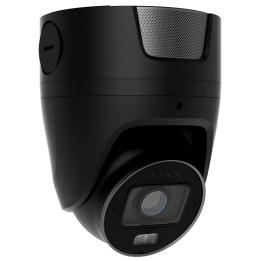 AJAXCCTV AJ-TURRETCAM-8-HLVF-S-B 8MP Turret IP Camera with 2.8~12mm Varifocal Lens, IR up to 60m, Dual Illumination, PoE