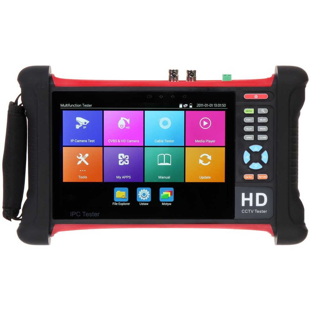 MULTIFUNKTSIONAALNE CCTV TESTER CS-H8-70H 2Mpix PAL / NTSC