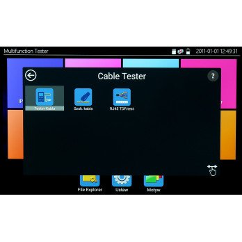 MULTIFUNCTIONAL CCTV TESTER CS-H8-70H 2Mpix PAL / NTSC