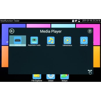 MULTIFUNCTIONAL CCTV TESTER CS-H8-70H 2Mpix PAL / NTSC