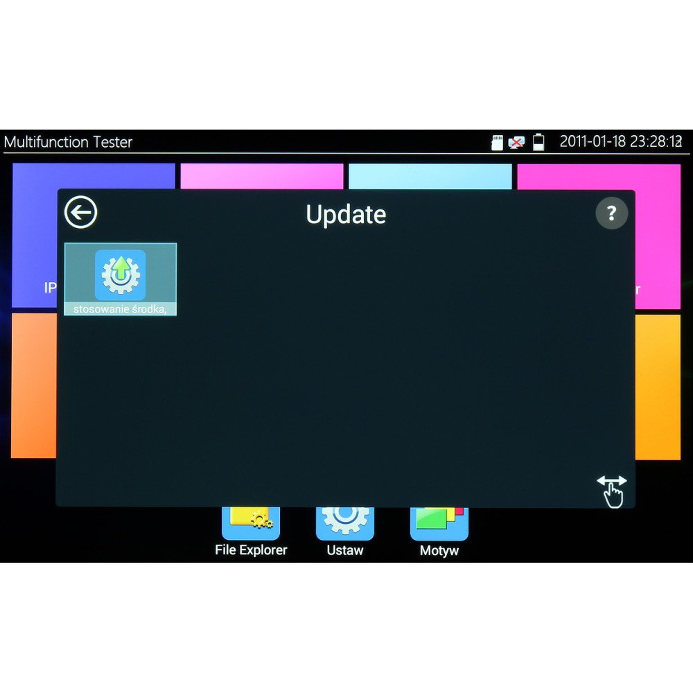 MONITOIMIVALINEN CCTV TESTERI CS-H8-70H 2Mpix PAL / NTSC