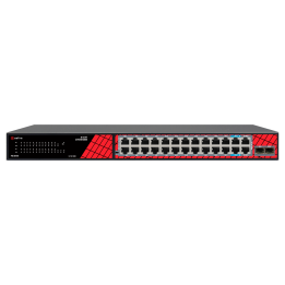 SAFIRE SF-SW2824HIPOE-GMF-300 Managed Gigabit PoE Switch, 21 Ports