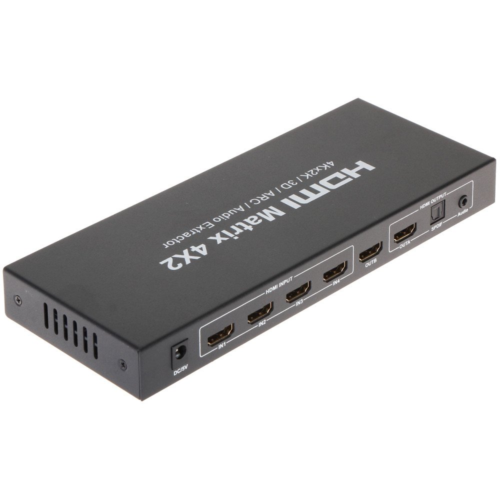 HDMI-SW-4/2-MATRIX SLEDZIS 4 IEEJAS 2 IZEJAS