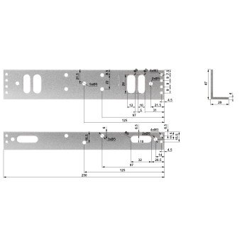 Z ir kampinis strypas BZE-283-5