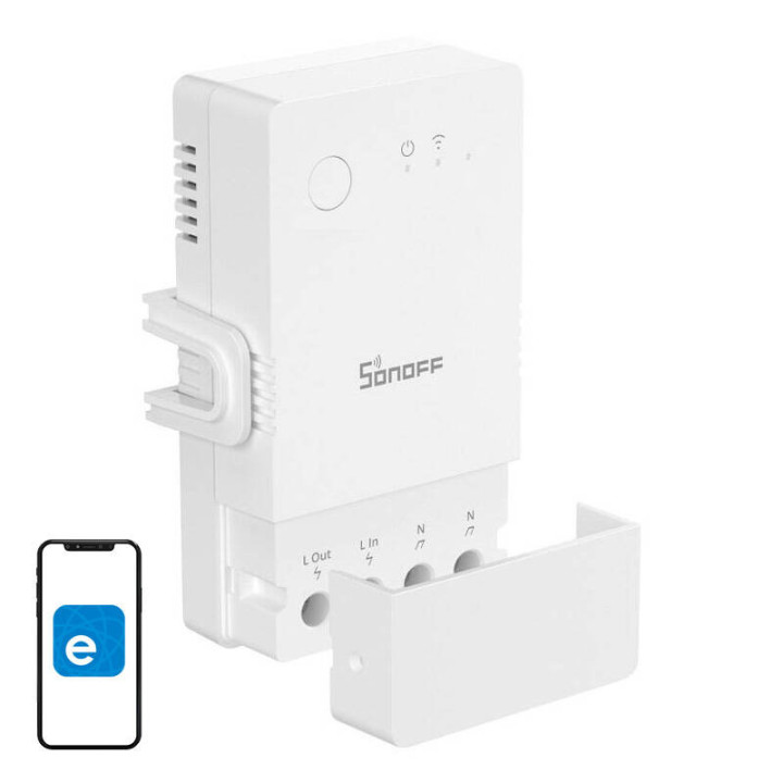 Sonoff POW Origin R3 (16A) WiFi интеллектуальное реле с измерителем мощности (POWR316) - Sonoff, SmartWise, Shelly оптовая прода