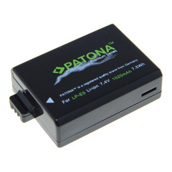 Aku Canon LP-E5 1020mAh Li-Ion Premium
