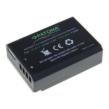Aku Canon LP-E10 1020mAh Li-Ion Premium