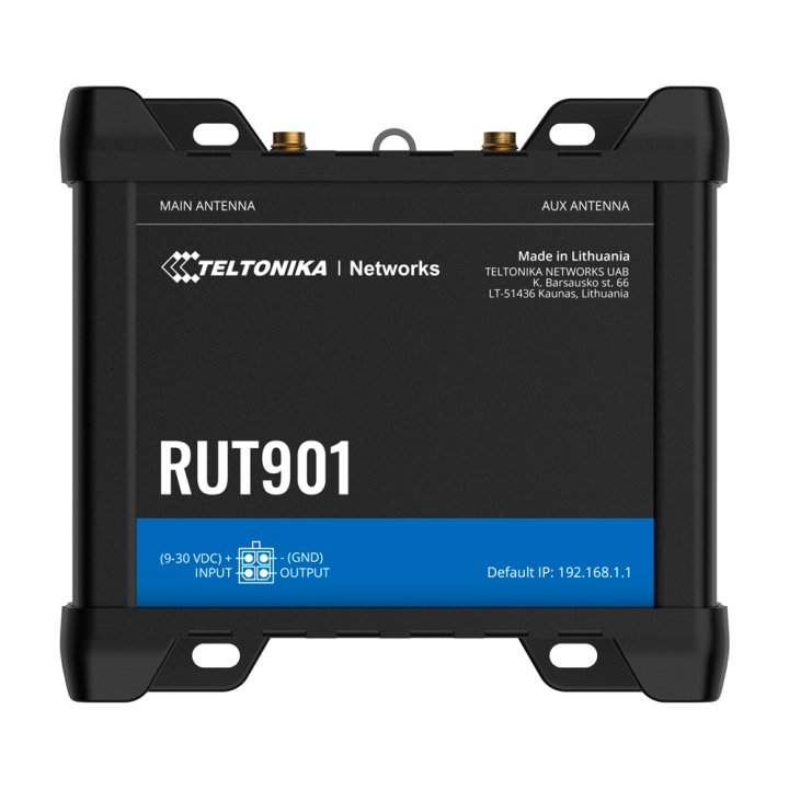 TELTONIKA TK-RUT901 Wi-Fi 4 maršrutētājs 100Mbps
