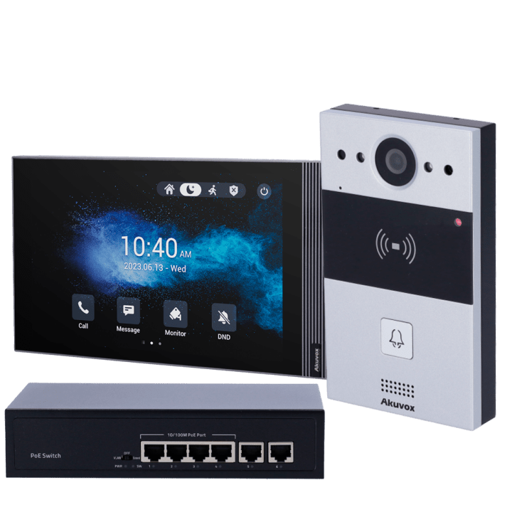 AKUVOX AK-KIT04-IP IP domofons PoE
