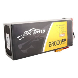 Tattu NMC 28000mAh 22,2V 5C 6S1P Lipo Akkupaketti XT90-S-pistokkeella