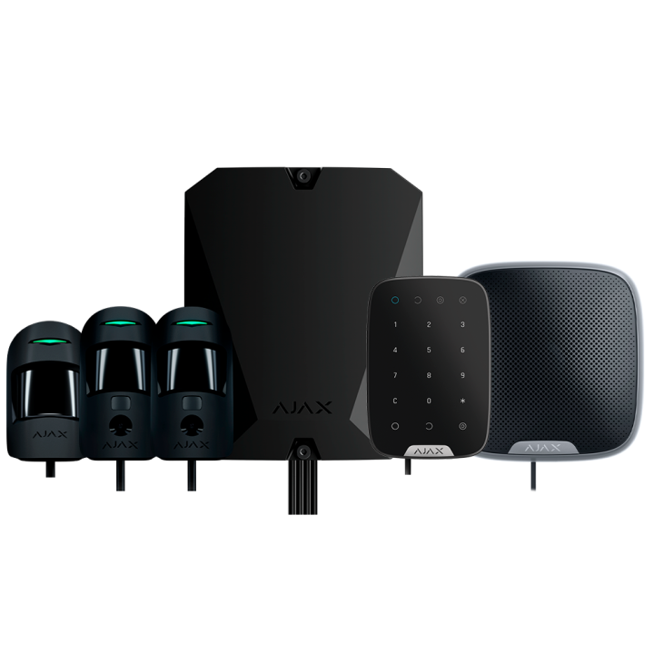 AJAXFIBRA FIBRA-KIT4-PRO-B Fibra Pro Security Kit