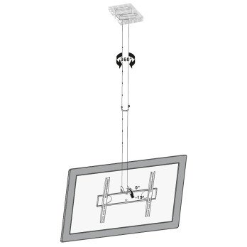 BRATECK-PLB-CE344 MONITORIAUS LAIKIKLIS