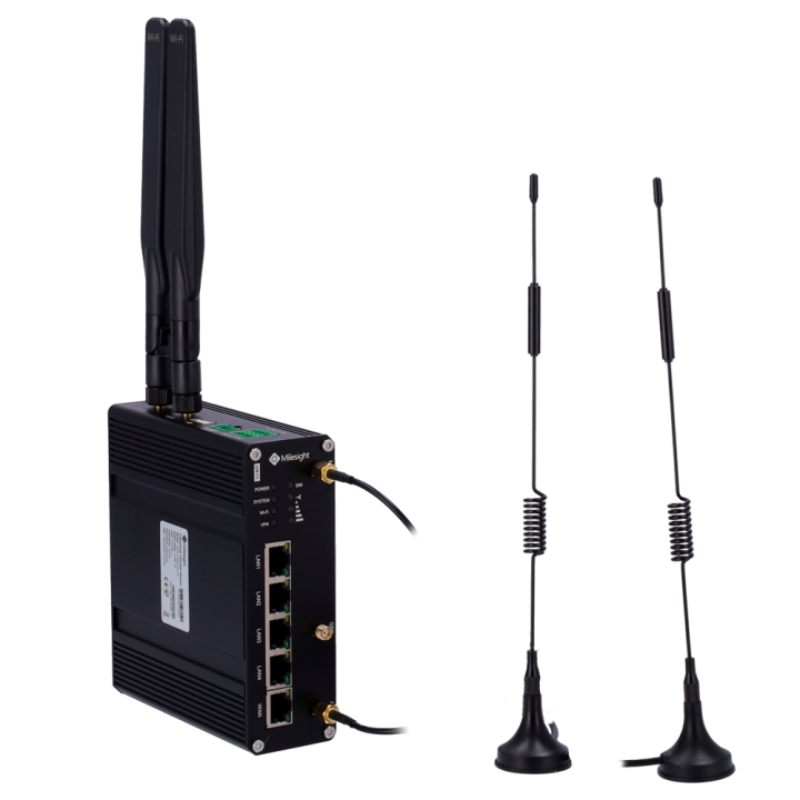 MILESIGHT MS-UR75-L04EU-G-P-W Gigabitu Wi-Fi 5 maršrutētājs PoE