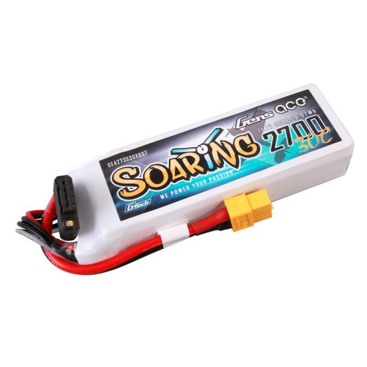 Gens ace G-Tech Soaring 2700mAh 11.1V 30C 3S1P LiPo baterija