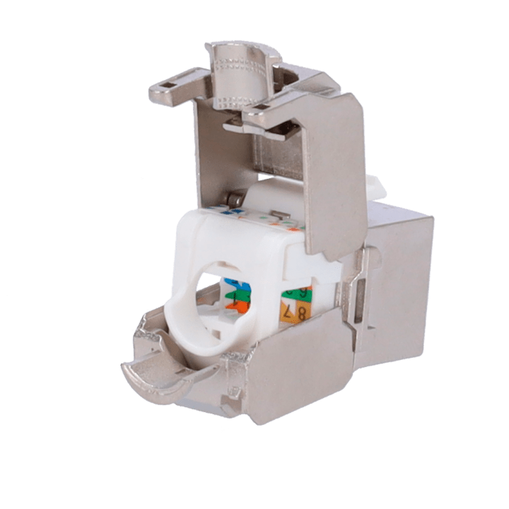 MARCA BLANCA KS6A-FTP-TL180 Cat6a RJ45 FTP коннектор