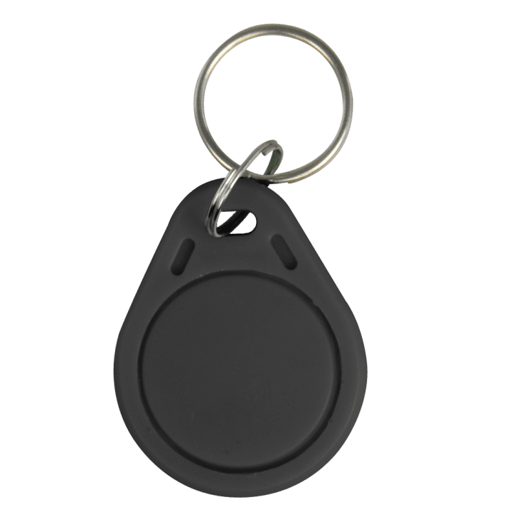 CARDCUBE TAG-RFID-WR-BLACK RFID võtmehoidja silt – 125 kHz EM4100 kirjutatav must