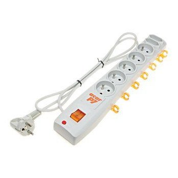 ACAR-P7 POWER STRIP (5 + 2 SOCKETS)