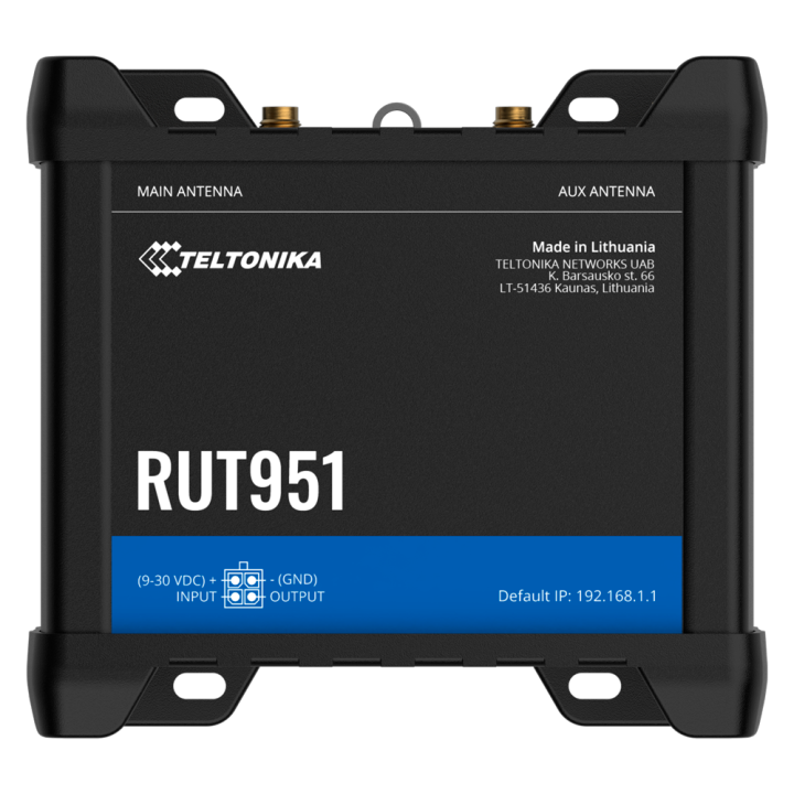 TELTONIKA TK-RUT951-POE+ maršrutētājs Wi-Fi N PoE