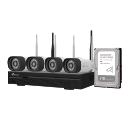 NIVIAN NV-KIT1030W6-4CAM-2TB 4CH NVR komplekts 2TB