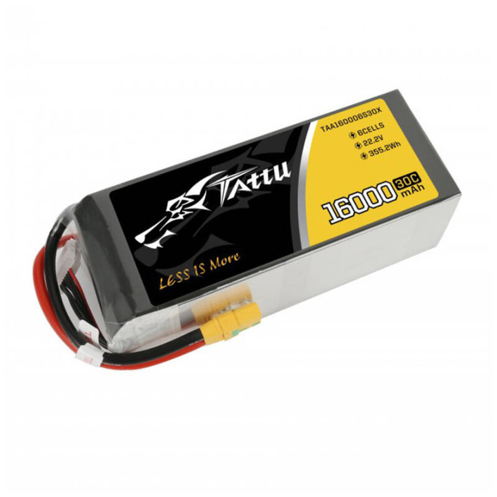 Tattu TAA160006S30X 16000mAh 22,2V 30C LiPo akumulators